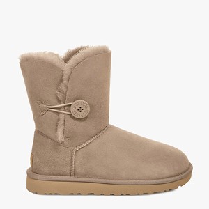 Ugg Bailey Button II Klassiska Stövlar Dam Bruna (356217JNA)